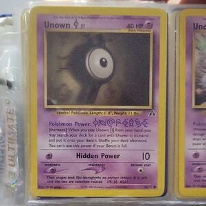 Pokémon Card Unown